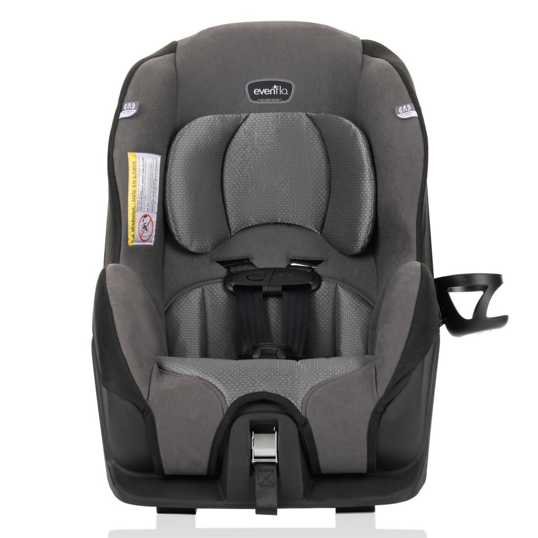 Evenflo Tribute LX Convertible Car Seat (Saturn Gray), Manufactured Date: 08/20/2025