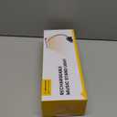 Glocusent Super Bright Eye-Caring Music Stand Light, Clip-on Piano Lamp with 3 Colors & 5 Brightness Levels, 57 LEDs, USB-C Rechargeable, Lasts up to 140 Hrs, Perfect for Piano & Sheet Music