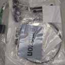 Wall Mounted Lighted Makeup Mirror - Swing Arm Vanity Mirror with Lights and 10X Magnification for Bathroom - Includes Rechargeable LED Cable and Instruction Manual