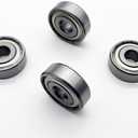 Wheelchair Rear Wheel Bearings,Compatible with 11MM(7/16") Wheel axles,ID11*OD35*T11mm,Universal Wheelchair Replacement Parts,Rear Wheel Bearing-STDS3J2413.(4pcs)