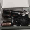 Shark Hair Dryer | FlexStyle Hair Styling System | Portable & Powerful Blow Dryer Brush | Hair Curler & Volumizer | 6 Styling Tools Included | Best for All Hair Types | Black | HD440BK : Beauty & Personal Care