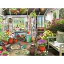 ZHISEOYI Jigsaw Puzzle, 500 Piece Jigsaw Puzzle for Adults Kids, Garden Cat Flowers Puzzle 500 Pieces, Birthday for Family Game Nights, Finished Size 20.5 x 15 in