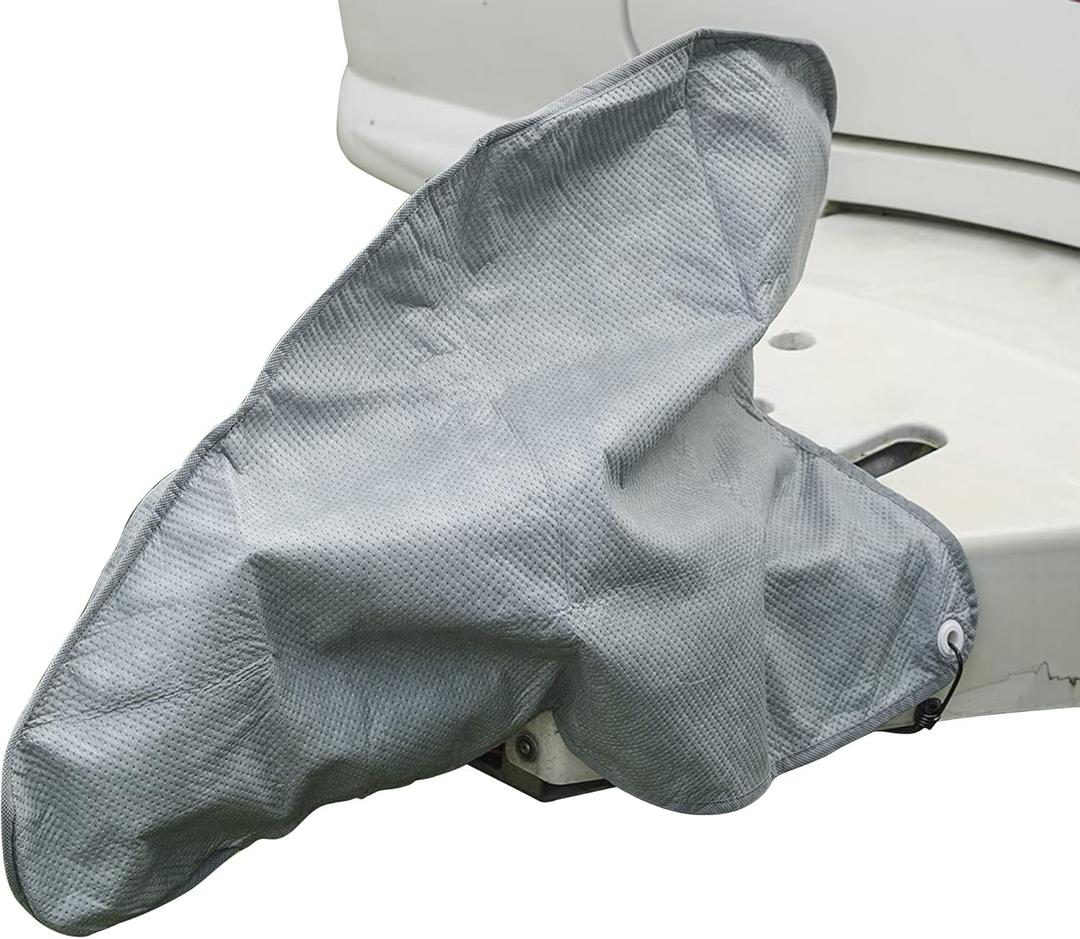 Caravan Hitch Cover Waterproof Breathable Tow Hitch Cover, Tongue Jack Protective Cover Trailer Hitch Lock Covers Fit for RV Caravan Trailer (Gray)