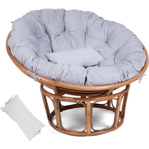 Disker Papasan Chair Cushion - 52 inch - Without Chair (Brown)