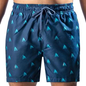 Kanu Surf Men's Monaco Swim Trunks (Regular & Extended Sizes) (4X, Regatta Navy)