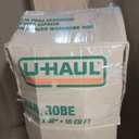 Uhaul Space Saver Wardrobe Moving Box 38"x21"x46" 10CU Ft, White
