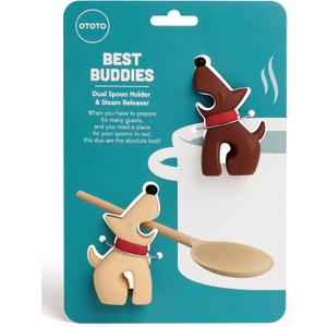 Funny Spoon Holder by OTOTO - Spoon Rest for Stove Top - Cooking Gadgets, Cooking Gifts, Cool Kitchen Gadgets, Cool Gifts, Cute Kitchen Accessories