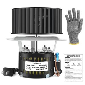 S1101122 Replacement Motor Assembly - 70 CFM, 1.5 Sones - Compatible with 744, 744FL, 744LED, 744SFL, 744FLNT, 744NT, 744SFLNT Bathroom Exhaust Fan - Quiet Operation & Easy Installation