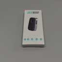 COMSOON Bluetooth Receiver for Car, Noise Cancelling 3.5mm AUX Bluetooth Car Adapter, Wireless Audio Receiver for Home Stereo/Wired Headphones, Hands-Free Call, 16H Battery Life - Black+Silver