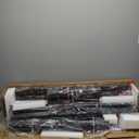 18 Inch Queen Bed Frame, 3500Lbs Heavy Duty Metal Platform with Round Corner Legs Mattress Slide Stopper, Steel Slat Support No Box Spring Needed, Noise Free, Non-Slip, Easy Assembly