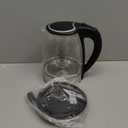 AZEUS Fast Boil Electric Water Kettle, 1.8L Large Capacity with Auto Shut-Off and Boil-Dry Protection, BPA-Free Borosilicate Glass &Stainless Steel (1.9 Quarts)