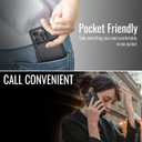 Vinich for iPhone 16 Pro Wallet Case with Card Holder, RFID Blocking Credit Slots Kickstand Shockproof Phone Cover Fit for iPhone 16 Pro 6.3" Black