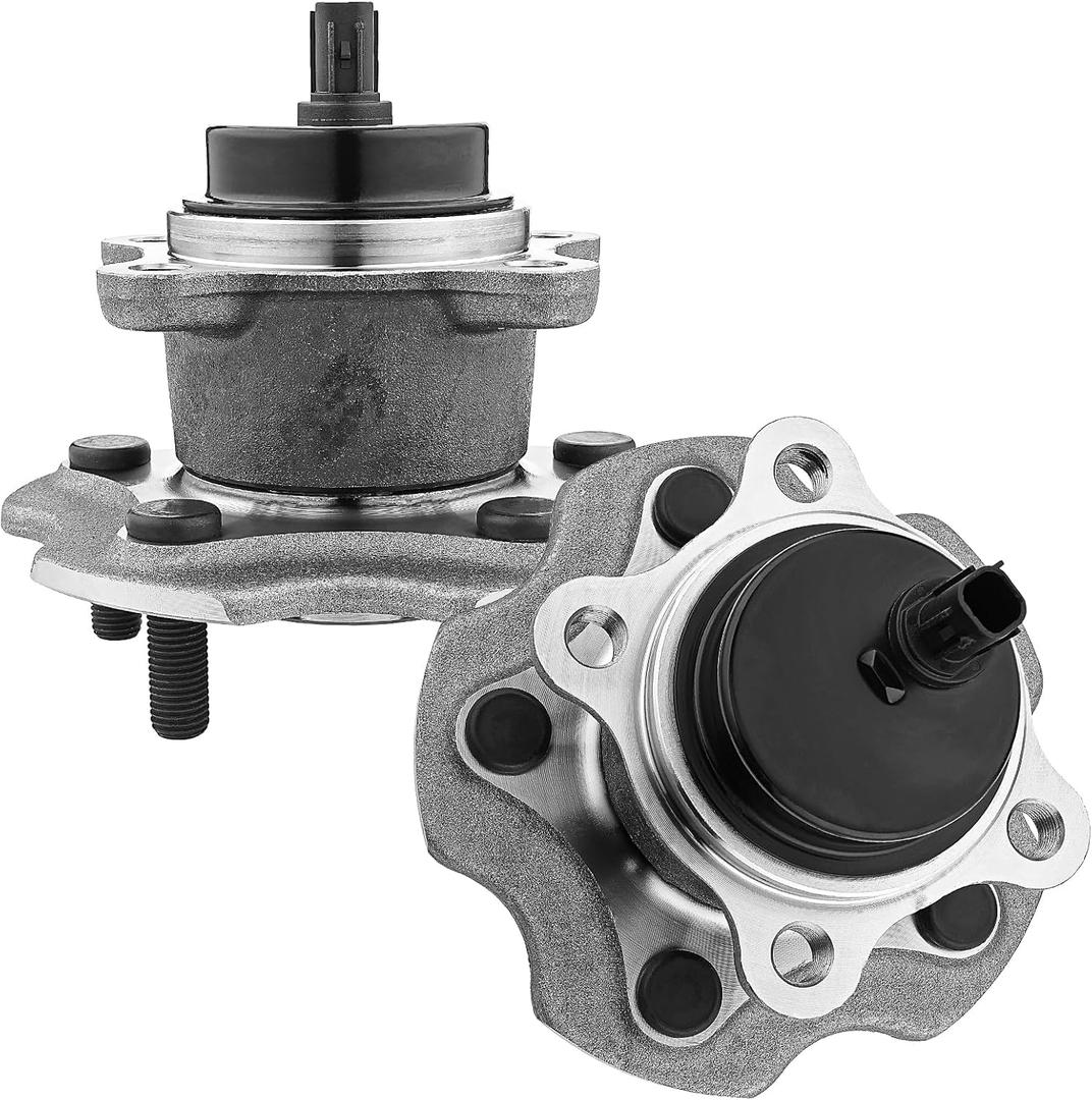 JLEO 512372 (Pair) FWD Rear Wheel Hub Bearing and Assembly for 2010-2012 Lexus HS250H,2015-2017 NX200t,2018-2019 NX300,for 2017-2018 Toyota Corolla IM,2006-2018 RAV4,for 2011-2016 Scion TC/iM