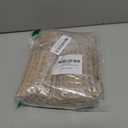 CozeForm Waffle Bath Mat, Super Absorbent Waffle Bathroom Rug with Tassels, Non Slip Bath Mats for Bathroom Floor, Ultra Soft Boho Bath Mat, Quick Dry Shower Mat, Machine Washable, 24"×36", Khaki