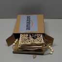 2 Pcs Eid Ramadan Mubarak Banner Wooden Ramadan Mubarak Decoration Rustic Bead Ramadan Decorations Banner Muslim Party Decor Supplies for Home Fireplace Indoor Outdoor(Black Letter)