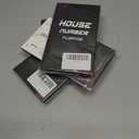 4 x Unique 5-Inch High Acrylic House Numbers - Rustproof & Anti-fade Mailbox Number/Float or Flush Mount - Enhance Home Address Visibility/Silver Finished/Number 8