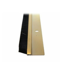 36" Gold Aluminum Brush Door Sweep For Enhanced Insulation And Protection