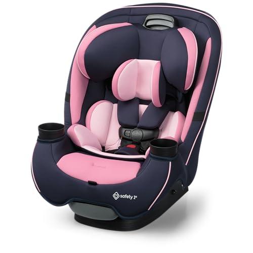 Safety 1st Grow and Go All-in-One Slim Convertible Car Seat, Rear Facing, 5-40 lbs, Forward Facing (30–65 lbs), High Back Booster Seat 40-100 pounds, Vineyard Girl
