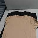 3 Pack Boys' T-Shirts Short Sleeve Crew Neck Kids Shirts Loose Fit Teen Basic Soft Plain Tees , 11-13Y