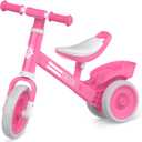 Balance Bike 2-4 Year Old, Perfect, Sturdy, Steady Balance Bike for Toddlers 2 3 4 Year olds, Easy to Put Together, Well Crafted, Bike for 2-4 Boys (Light Pink)