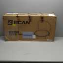 BCAN BT2 450/550LBS Mini Rebounder Trampoline for Adults with Bar, Fitness Trampoline with Bungees, Adjustable Handle, Stable & Quiet, Indoor Outdoor, Whole-Body Workout & Relaxation at Home-40IN/48IN