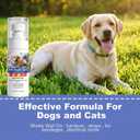 Bitter Apple Spray for Dogs No Chew Spray for Dogs to Stop Chewing & Licking, Natural Bitter Taste Dog Training Spray, Non-Toxic & Safe for Furniture, Shoes & More - Blue