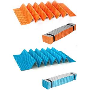 Foam Camping Pads(2 Packs) for Hiking、Camping、Sleeping, Foldable Closed Cell Foam Camping Mattress, Waterproof & Ultralight