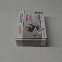 Mellif Battery and Charger Kit, 20V 4.0Ah Replacement Dewalt Battery and 4.0A Fast-Charging Charger (110~240V Input), Compatible with Dewalt 20V Max Tools, 5V 2A USB Charger (Yellow)