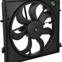 620-473 Radiator Cooling Fan Assembly Fits for 2017-2021 Nissan Rogue Sport L4 2.0L Replace OE 620473 214816MA0A 21481-6MA0A 214816MA0B