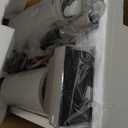 Oneach 27.75" Vintage Farmhouse USB Table Lamps Set of 2 for Living Room Bedroom Traditional Bedside Nightstand Lamp with Dual USB Port Resin Table Lamp with Rotary Switch for Living Room Bedroom