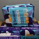 Because Premium Maximum Plus Adult Incontinence and Postpartum Bladder Leak Underwear for Women, Maximum Absorbency, Disposable, Beige, Large, 80 Count (4 Packs of 20)