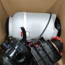 10 Inch Pool Sand Filter Pump for Above Ground Pools, 2220 GPH 1/4 HP Filtration System with 6-Way Valve, 30 lb Tank, Hose Adapters, 115V