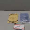 Hoolerry Christmas Wood Card Organizer Set Christmas Card Holder Include a 6 x 8 Cards Organizer a Hole Punch a Print Template 20 Protectors for Holiday Greeting Storage Gift (Classic)