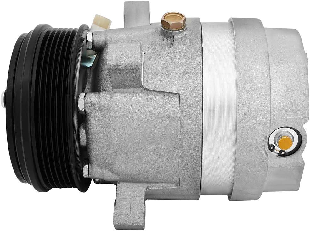 cciyu Air Conditioning Compressor Replacement for Chevy Camaro for Pontiac Firebird 1995 1996 1997 1998 1999 2000 2001 2002 Replaces AC Compressor for Car