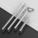 10 Pack 5 Inch(128mm) Brushed Satin Nickel Kitchen Cabinet Handles, Cabinet Pulls, Drawer Handles, Dresser Pulls