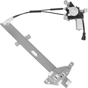 Front Passenger Side Power Window Regulator with Motor (2 Pins) Fit for 1997-2005 Buick Century 1997-2004 Regal Sedan, 1998-2002 Oldsmobile Intrigue, 741-638