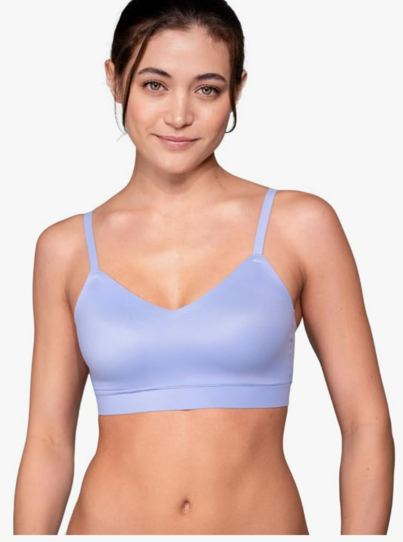 Floatley Cozy Adjustable Bra Comfort Wirefree Seamless Bra with Embedded Pad for Women L