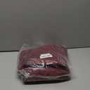 Christmas Wreath Storage Bag 36 inch Christmas Decoration Container with Transparent Window Garland Storage Bag with Three Handles Double Zipper (red) (36")