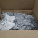 Bedsure GentleSoft Sherpa Fleece King Blankets for Bed, Non-Heated, Thick and Warm Throw for Women and Men, Soft Fuzzy Plush King Blanket for Winter, Grey, 108x90 Inches