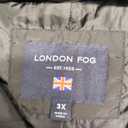 London Fog Hooded Faux-Fur Down Puffer Coat Size 3X