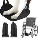 2 Pcs Wheelchair Leg Rest Footrest Hammock Adjustable Footrest Hanging Foot Sling Wheelchair Accessories for Foot Rest Replacement