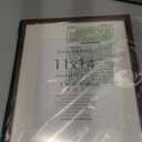 11x14 Picture Frame, Solid Oak 11x14 Photo Frame with Mat to 8x10 (Opening Size is 7.6x9.6), 14x11 Wooden Frames for Wall, (Walnut Set of 1)