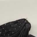 Figdaw Sequin Formal Gowns Elegant Evening Dresses for Women 2026, Sexy Long Rhinestone Sparkly Prom Dress(Black, L, 6801)