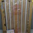Regalo Safety 24"-40.5" Extra Wide Baby Gate for Stairs & Hallways, Hardware Mounted 2-in-1 Stair Gate for Babies, Toddlers, & Pets, White