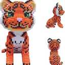 Creator Tiger Building Set, Tiger Micro Building Blocks for Boys Age 8-12,Cat Mini Blocks Sets for Kids,Boys & Girls 8 Plus Years Old（6488 Pieces）