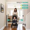 Sekey Retractable Baby Gates for Stairs, 34" Tall Expands to 55" Wide