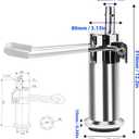 Barber Chair Replacement Hydraulic Pump - For Bar Beauty Salon Barber Hairdressing Adjustable Height，Weight Capacity 440 Lbs/200kg，Replacement Part For Most Standard Styling Chairs，Easy To Use