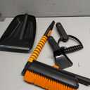 Extendable Car Snow Scraper and Ice Removal Brush Windshield Cleaning Tool for SUVs and Vehicles Winter Snow Removal Tool Ergonomic Handle