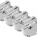 Fimax Replacement for Brother P Touch M Tape M131 MK131 MK-131 12mm 0.47 Inch to use with Brother PTouch PT-M95 PT-90 PT-70 PT-65 PT-85 (Black on Clear)