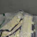 Peohud 12 Pack Clear Handbag Storage Organizer, Dust Bags for Handbags, Transparent Purse Organizer for Closet, Hanging Handbags Dust Cover Bags with Zipper, Handles and Hooks